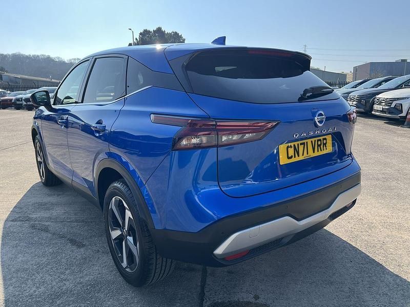 Used Nissan Qashqai N-Connecta 156 HP (114 kW) 2021 Blue SUV