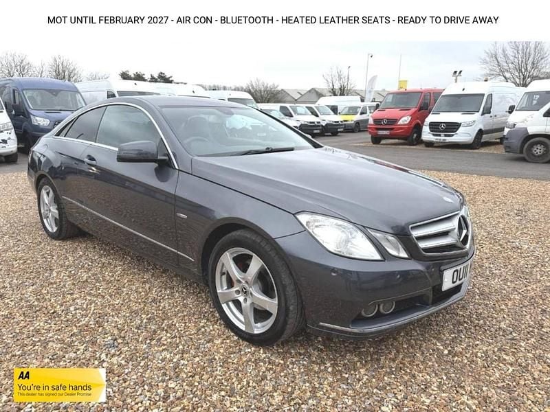 Used Mercedes E220 SE 170 HP (125 kW) 2011 Grey Coupe