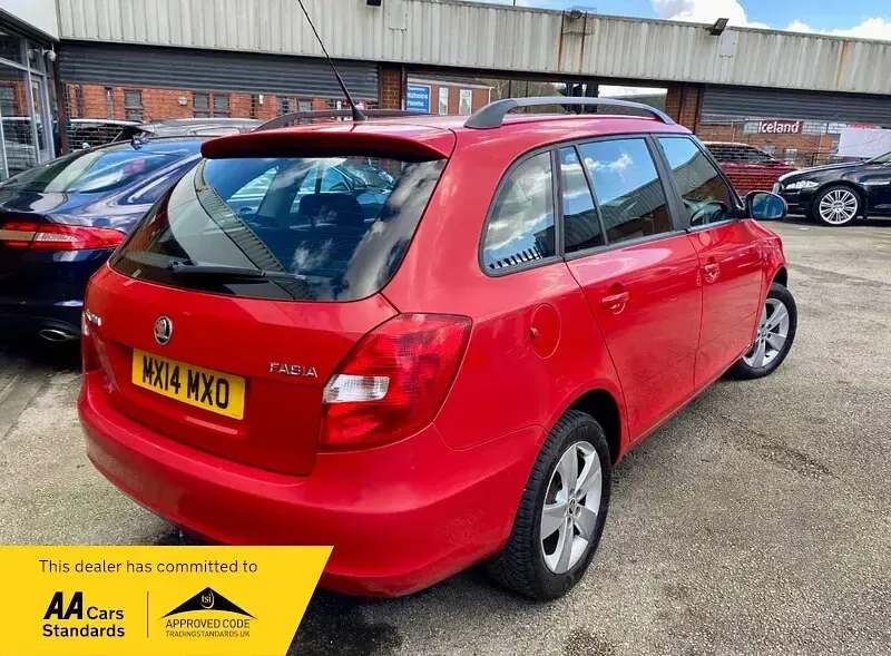 Used Skoda Fabia SE 2014 Red Hatchback