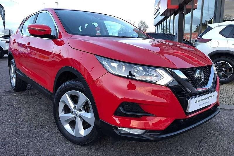 Red Used 2020 Nissan Qashqai Acenta Premium SUV | £13,199 (Super price) - Image 1/4