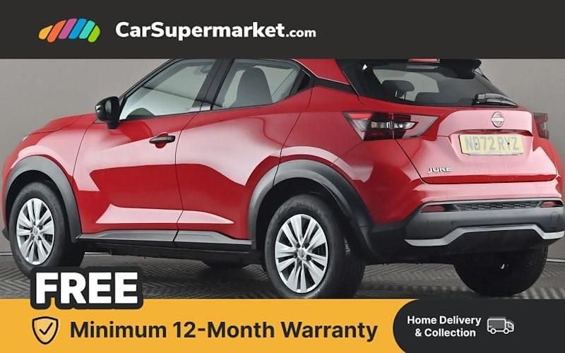 Used Nissan Juke Visia 114 HP (83 kW) 2022 Red SUV