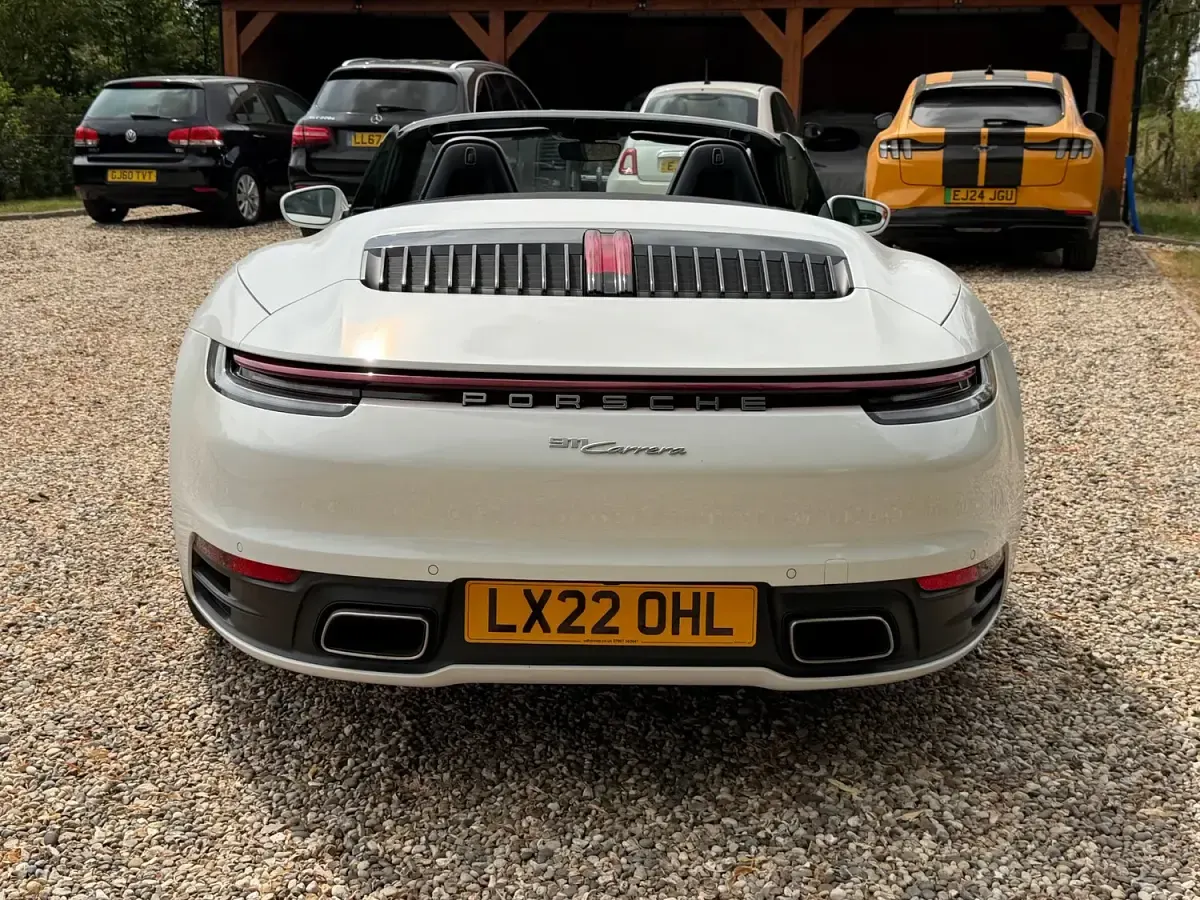Used Porsche 911 Carrera S Cabriolet 2022 White Cabriolet