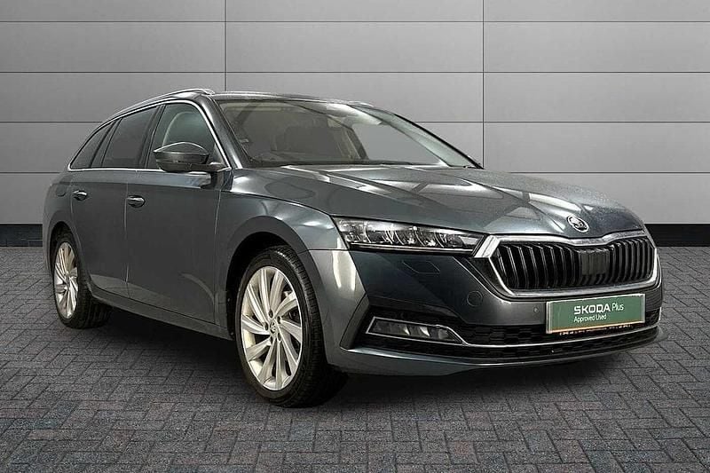 Quartz grey metallic Used 2020 Skoda Octavia SE L First Edition Estate | £16,350 (A bit pricey) - Image 1/4