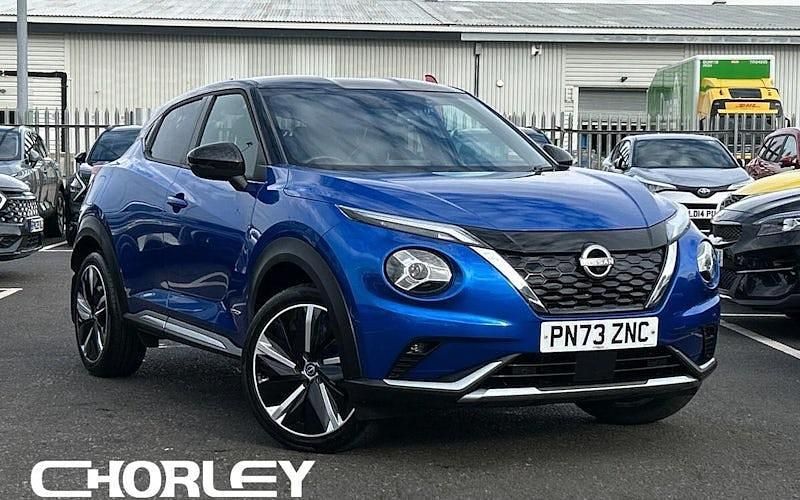 Blue Used 2023 Nissan Juke Tekna+ SUV | £19,317 (Fair price) - Image 1/4