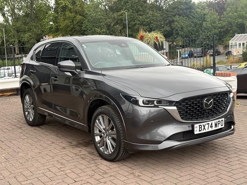 Grey Used 2024 Mazda CX-5 Takumi-Line SUV | £33,201 - Image 1/4