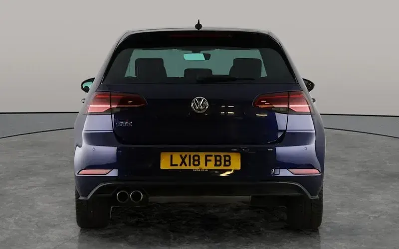 Used VW Golf VII Advance 204 HP (150 kW) 2018 Blue Hatchback