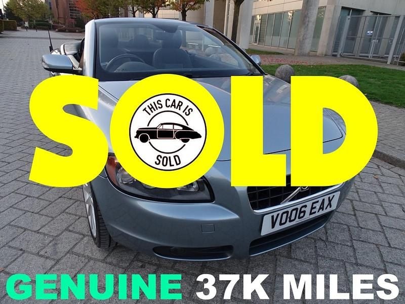 Used Volvo C70 2006 Blue Cabriolet