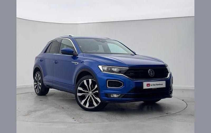 Blue Used 2019 VW T-Roc R-line SUV | £16,698 (Good price) - Image 1/3