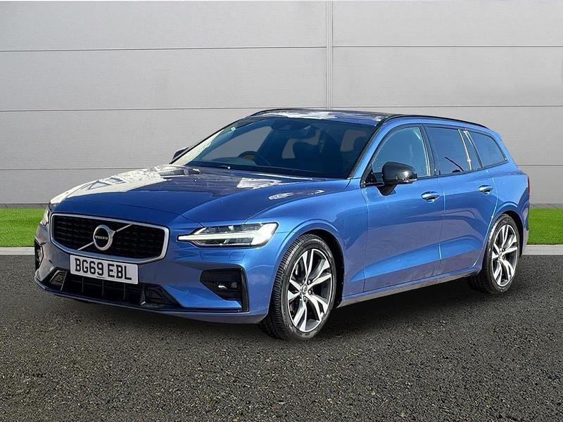 Used Volvo V60 R-Design 190 HP (139 kW) 2019 Blue Estate