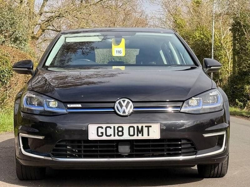 Used VW e-Golf 99 kW (135 HP) 2018 Black Hatchback