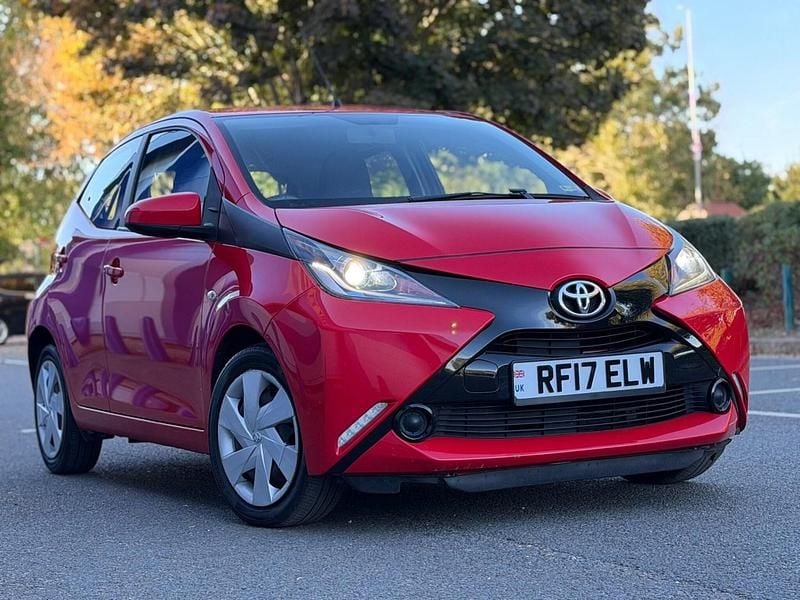 Red Used 2017 Toyota Aygo X-play Hatchback | £5,450 (Good price) - Image 1/4