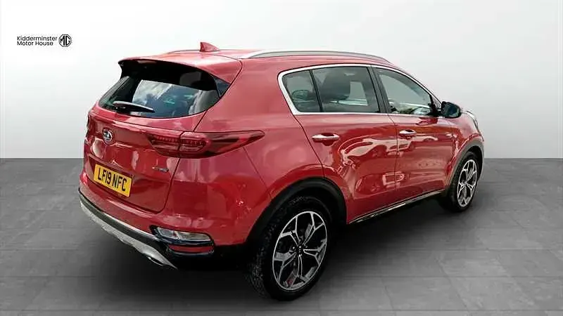 Used Kia Sportage GT-Line 134 HP (98 kW) 2019 Red SUV