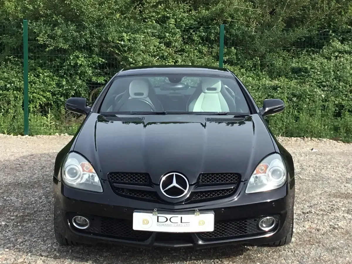 Used Mercedes SLK200 2009 Black Cabriolet