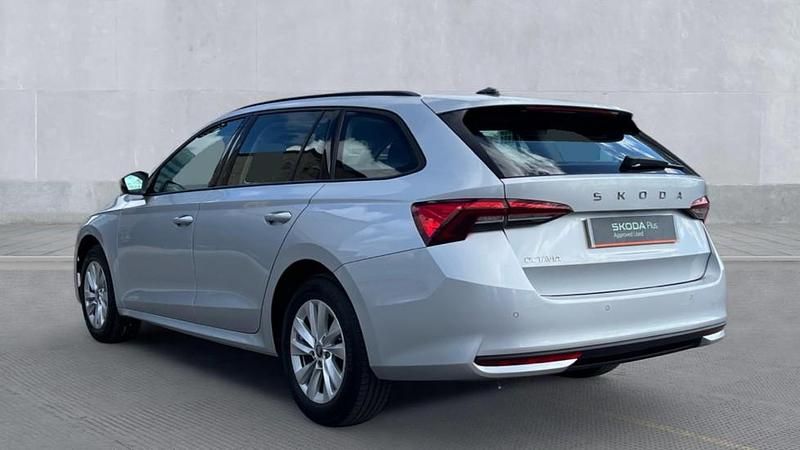 Used Skoda Octavia SE Technology 116 HP (85 kW) 2025 Brilliant silver