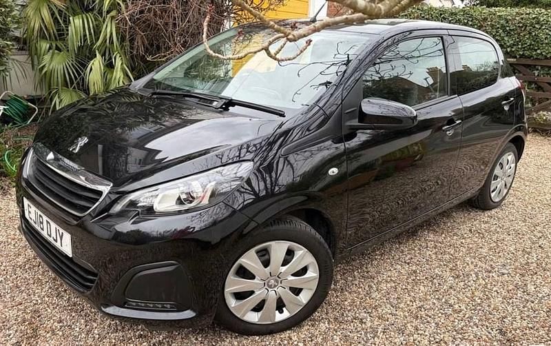 Used Peugeot 108 Active 68 HP (50 kW) 2018 Black Hatchback