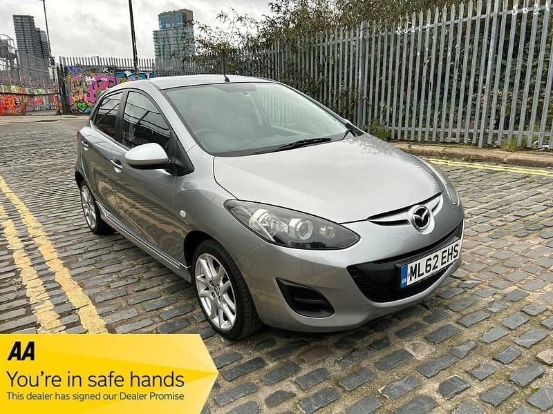 Silver Used 2012 Mazda 2 Hatchback | £3,395 (Fair price) - Image 1/4