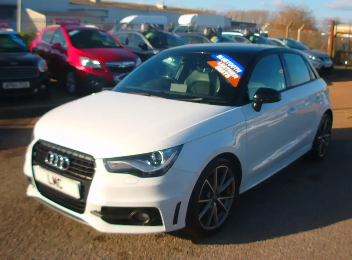 Used Audi A1 S-Line 2014 White Hatchback