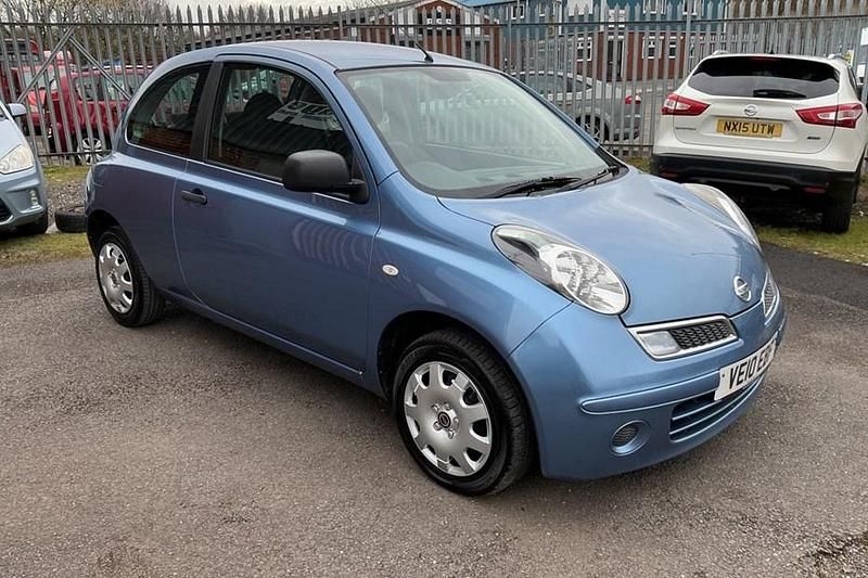 Used Nissan Micra Visia 79 HP (58 kW) 2010 Blue Hatchback