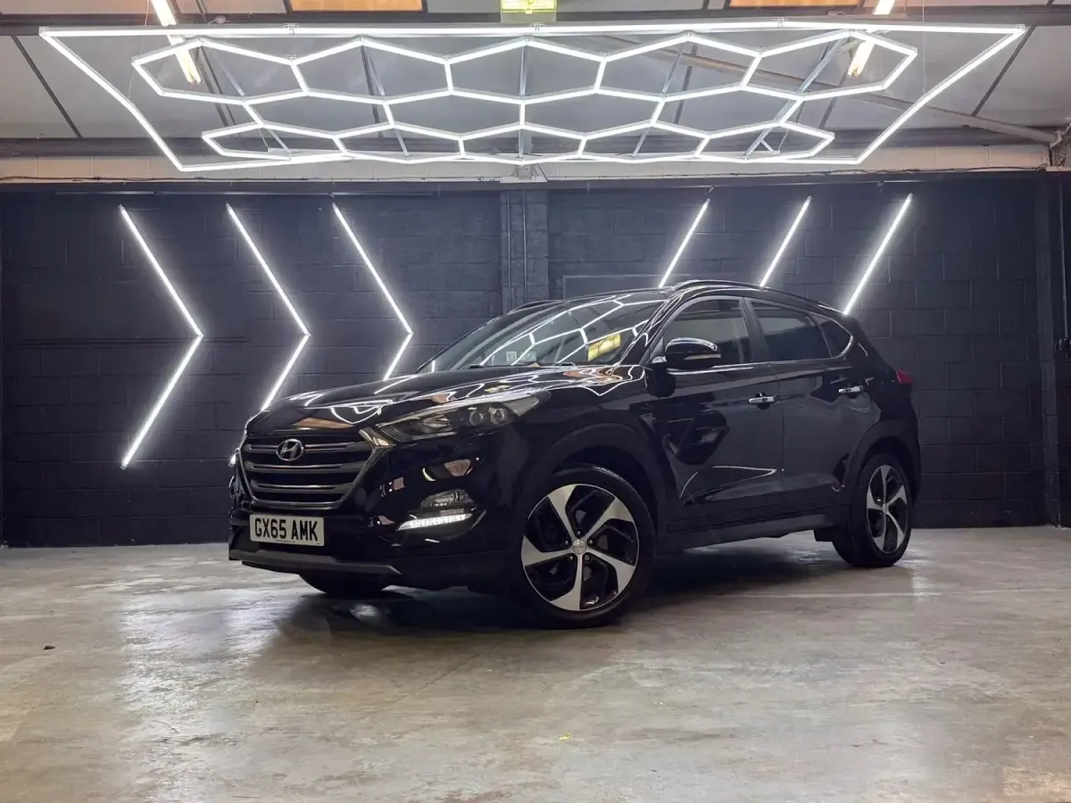 Used Hyundai Tucson Premium SE 2015 Black SUV