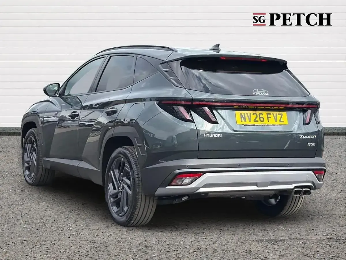 New Hyundai Tucson Blackline 236 HP (173 kW) 2026 Green SUV