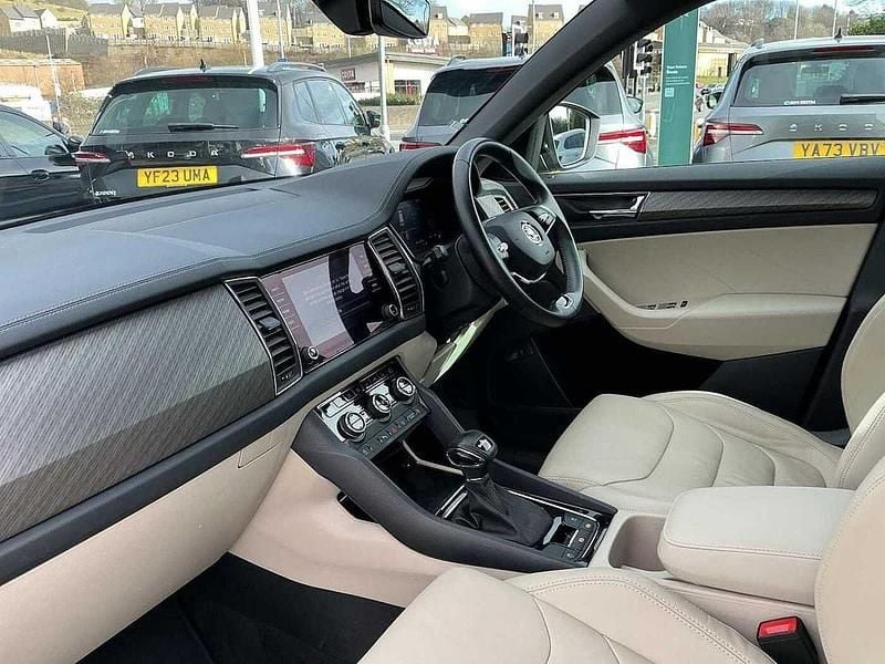 Used Skoda Kodiaq SE L Executive 110 HP (80 kW) 2023 Black SUV