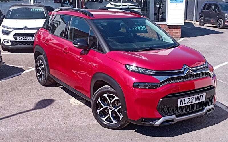 Red Used 2021 Citroën C3 Aircross PureTech SUV | £15,995 (Fair price) - Image 1/4
