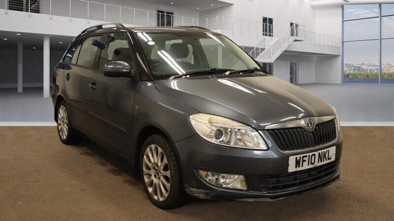 Grey Used 2010 Skoda Fabia Elegance Estate | £1,495 (Super price) - Image 1/4