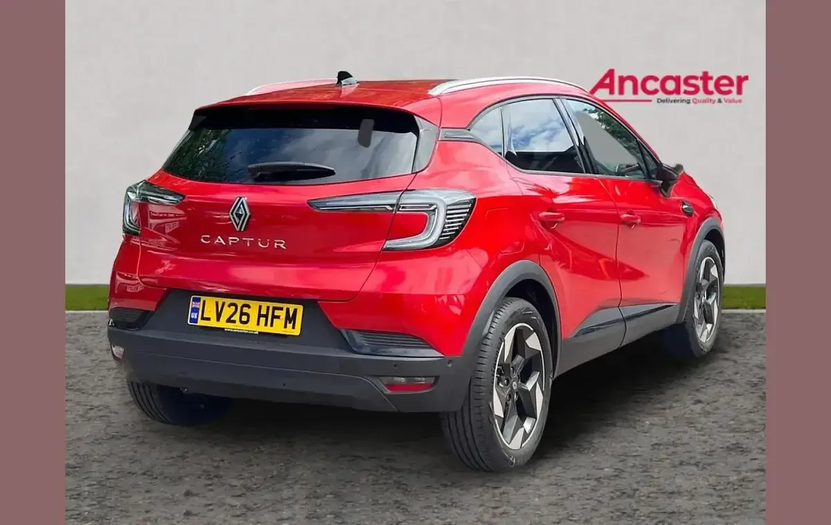 New Renault Captur Techno 91 HP (66 kW) 2026 Red SUV