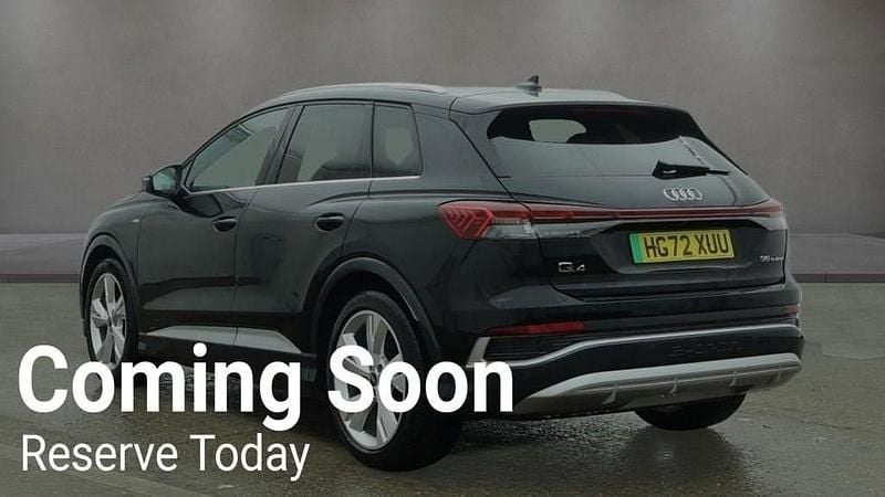 Used Audi Q4 e-tron S-Line 125 kW (170 HP) 2023 Black SUV