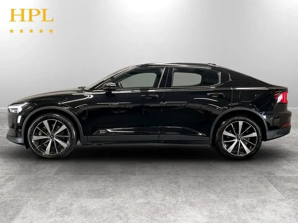 Begagnad Polestar 2 Long Range Single Motor 169 kW (231 HK) 2022 Svart Halvkombi