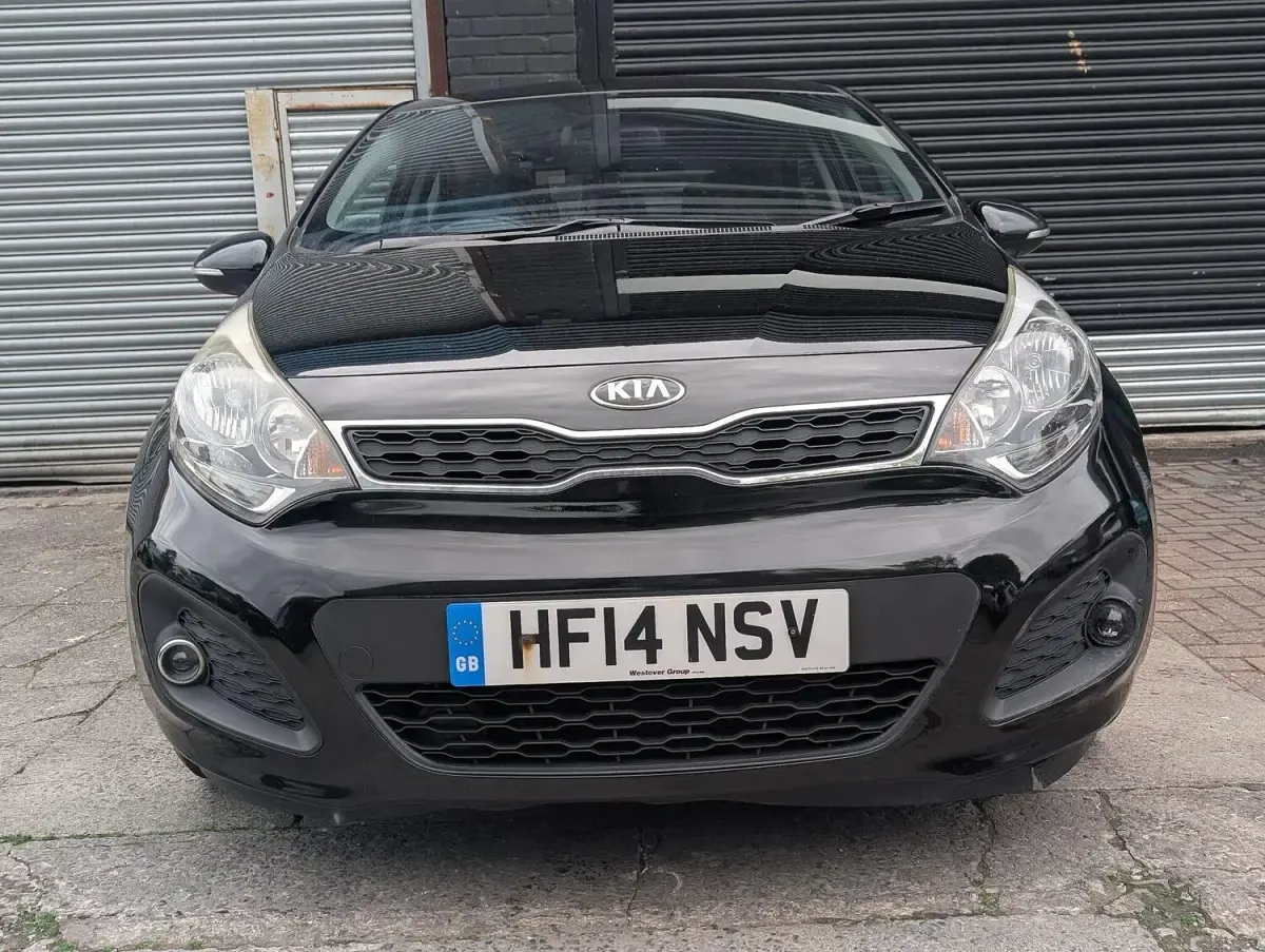Used Kia Rio 2014 Black Hatchback