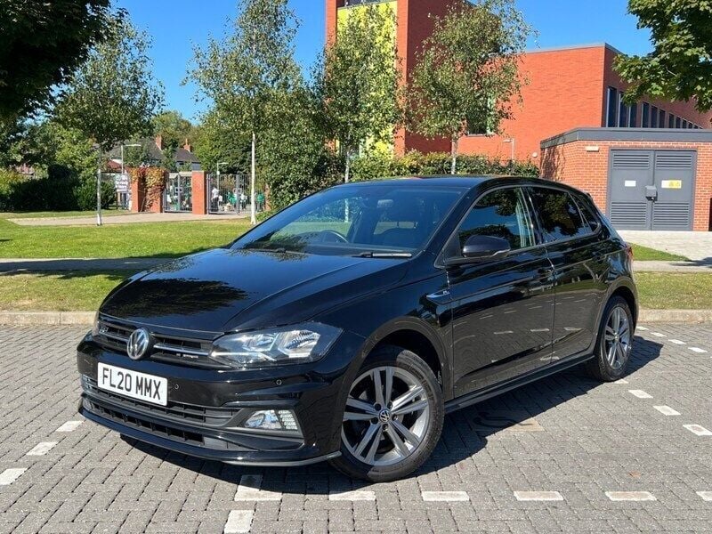 Black Used 2020 VW Polo R-line Hatchback | £9,490 (Super price) - Image 1/4