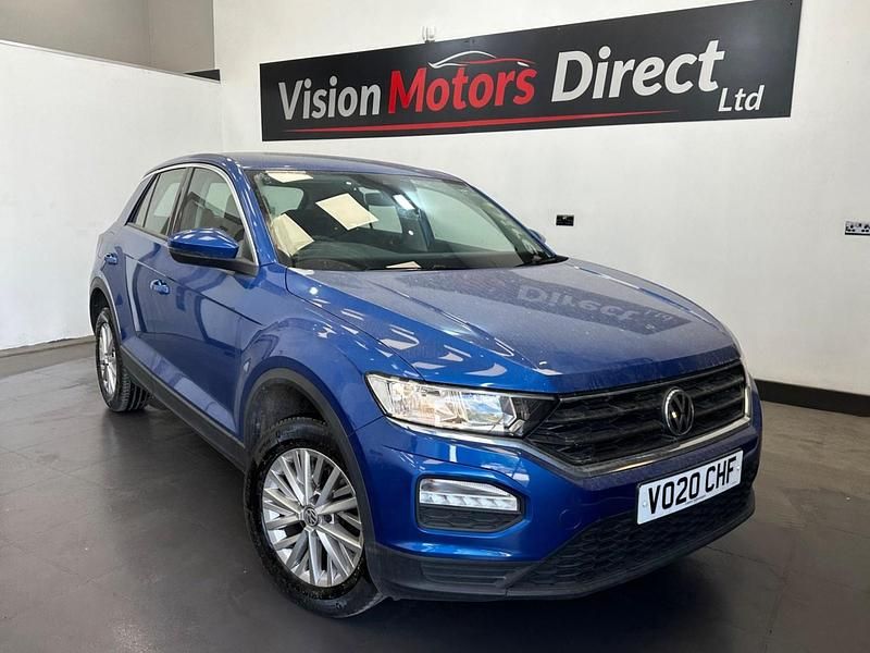 Blue Used 2020 VW T-Roc S SUV | £11,980 (Good price) - Image 1/4