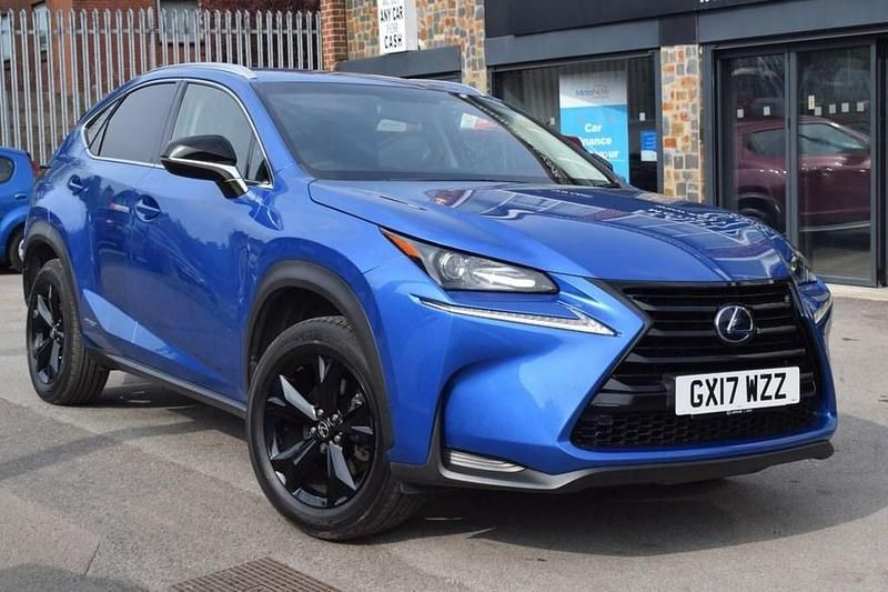 Used Lexus NX300h Sport Line 197 HP (144 kW) 2017 Blue SUV