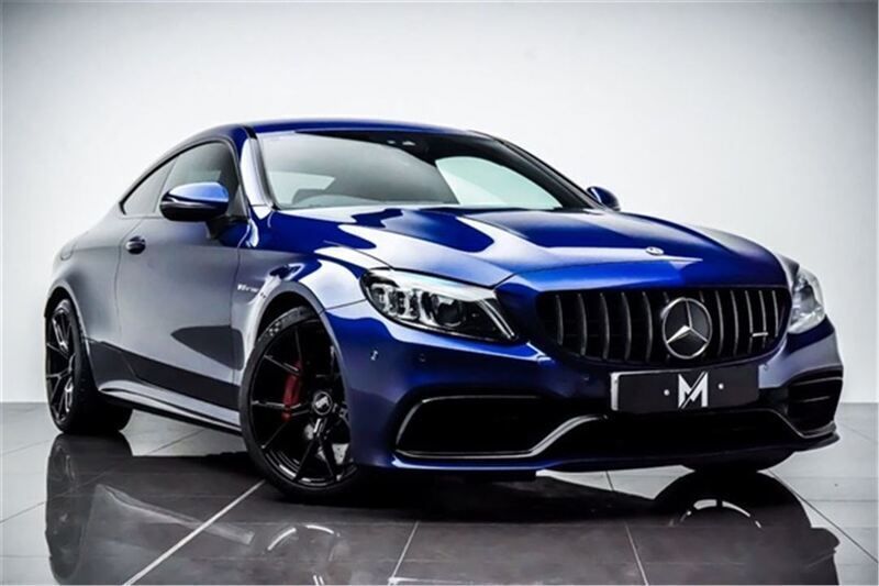 Blue Used 2021 Mercedes C63 AMG AMG Coupe | £43,995 (Fair price) - Image 1/4