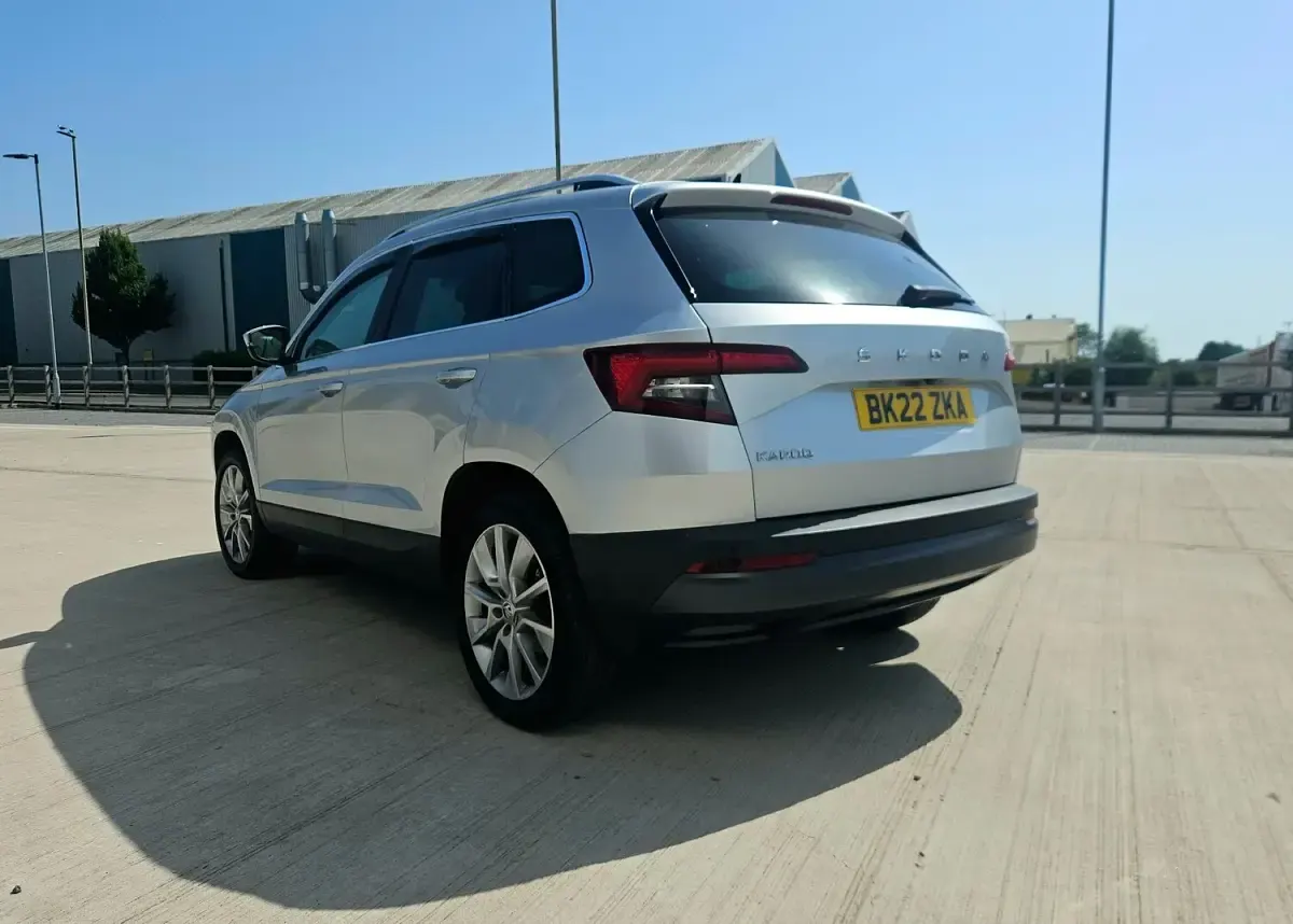 Used Skoda Karoq SE L 150 HP (110 kW) 2022 Silver SUV