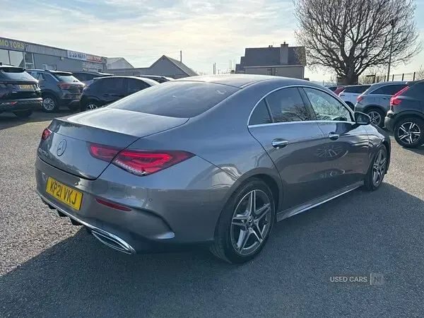 Used Mercedes CLA220 AMG Line Premium 190 HP (139 kW) 2021 Grey Sedan