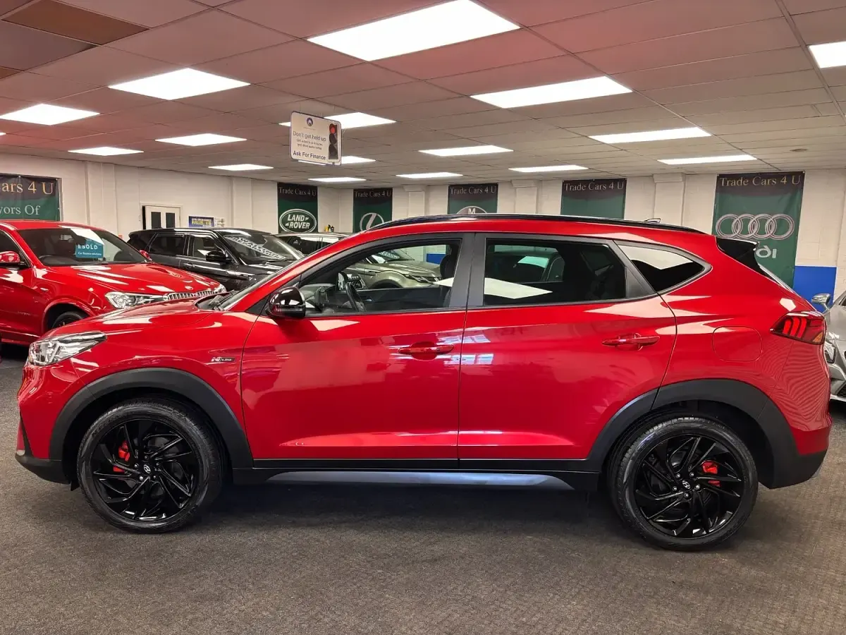 Used Hyundai Tucson N Line 177 HP (130 kW) 2020 Red SUV