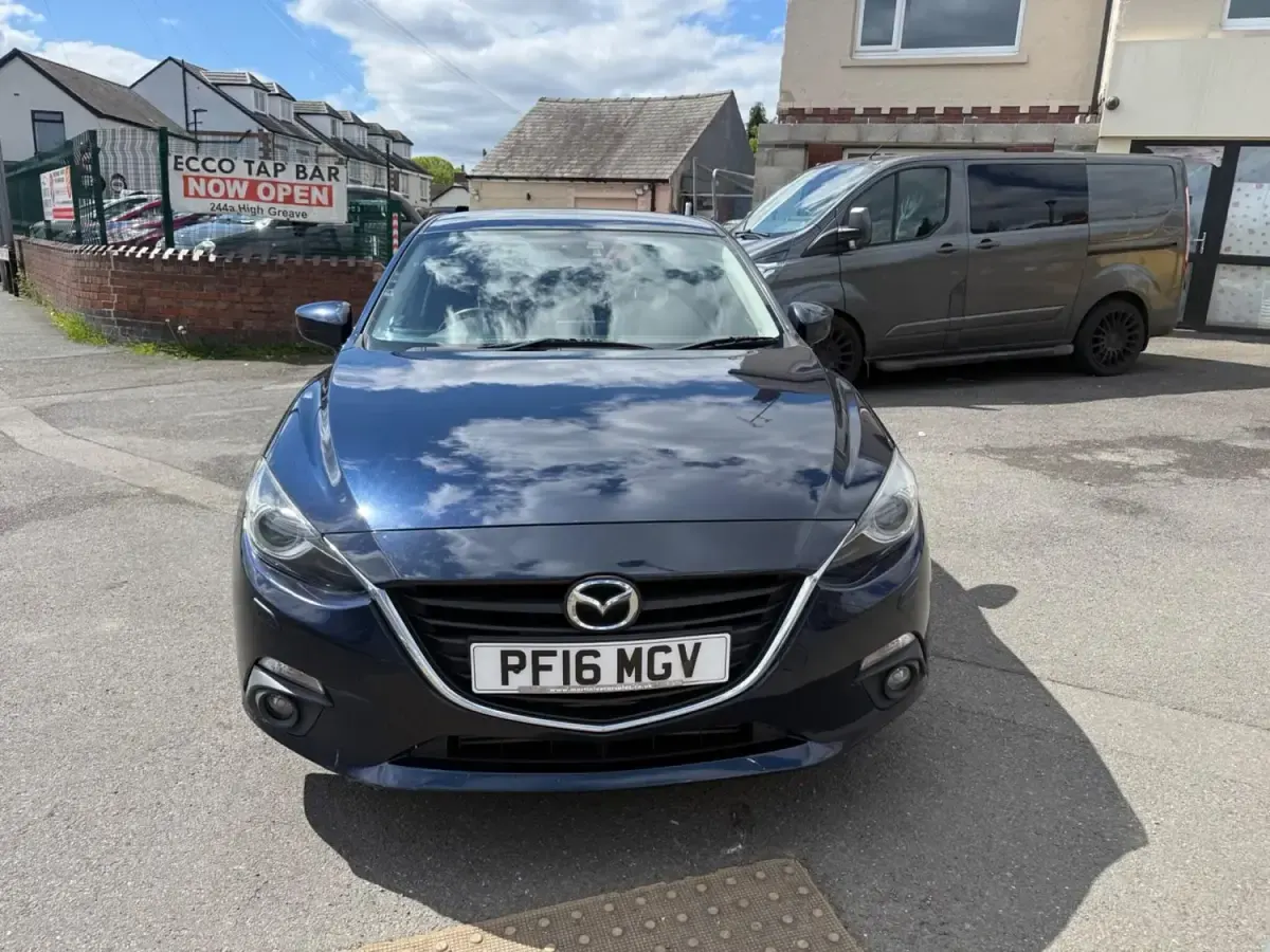 Usado Mazda 3 150 HP (110 kW) 2016 Azul Citadino