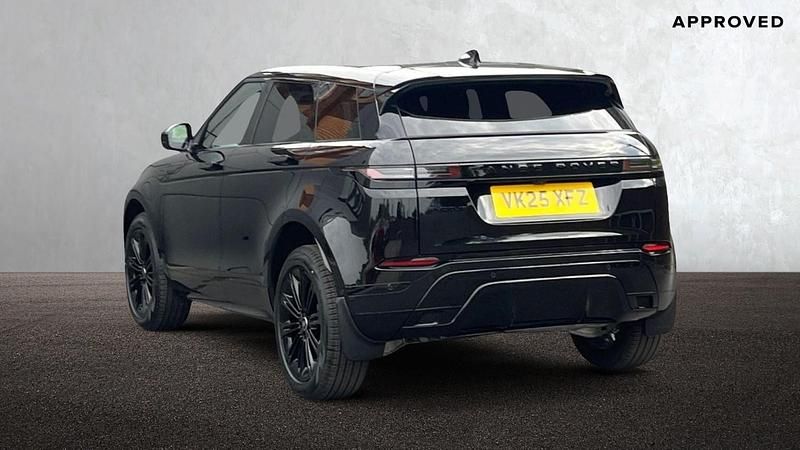 Used Land Rover Range Rover evoque SE Dynamic 2025 Santorini black SUV
