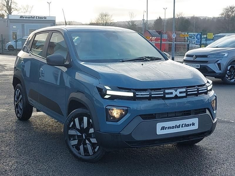 Blue New 2026 Dacia Spring Expression Hatchback | £10,998 - Image 1/4