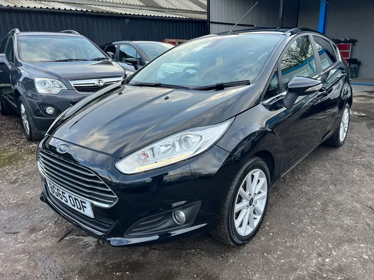 Used Ford Fiesta Titanium 2015 Black Hatchback