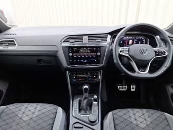 Used VW Tiguan R-line 150 HP (110 kW) 2021 Black SUV