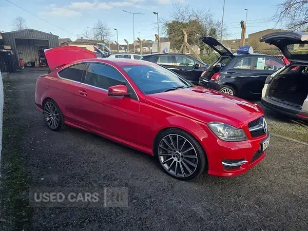 Used Mercedes C250 AMG 2012 Red Coupe