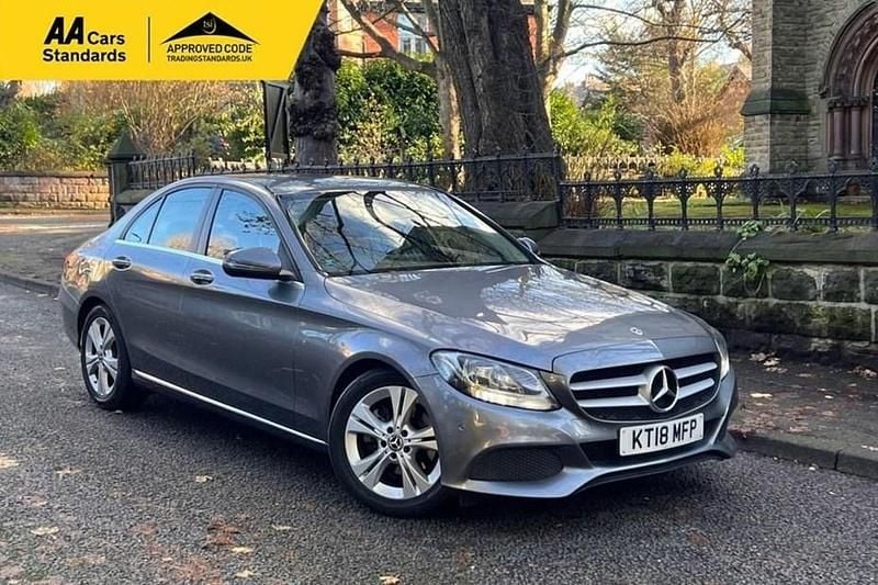 Grey Used 2018 Mercedes C220 Executive Sedan | £10,195 (Super price) - Image 1/1