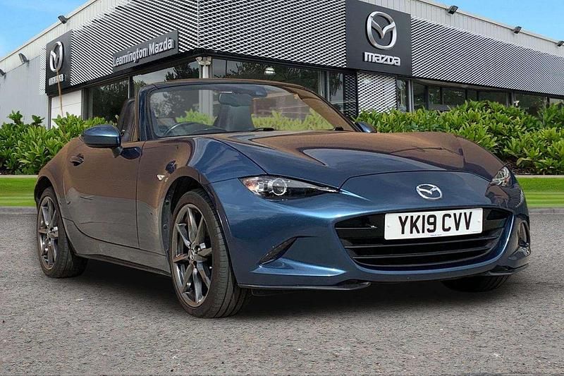 Blue Used 2019 Mazda MX5 Inclusive Cabriolet | £18,490 (Fair price) - Image 1/3