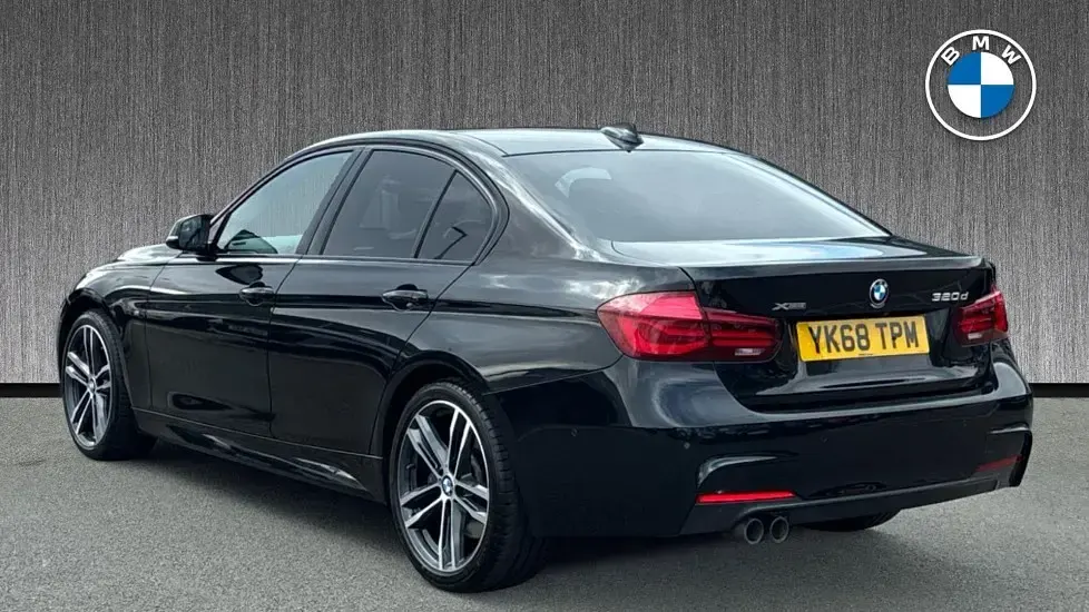 Begagnad BMW 320 M Sport 187 HK (137 kW) 2019 Svart Sedan