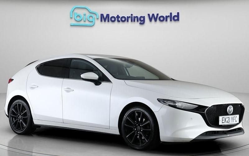 Used Mazda 3 Inclusive 179 HP (131 kW) 2021 White Hatchback