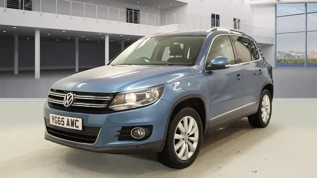 Used VW Tiguan Match 150 HP (110 kW) 2015 Pacific blue SUV