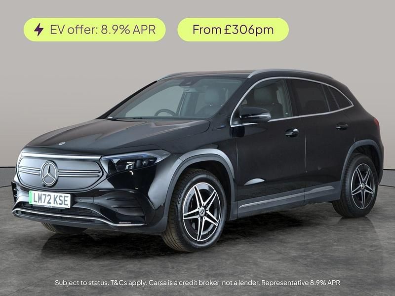 Black Used 2023 Mercedes EQA250+ AMG line SUV | £20,187 (Super price) - Image 1/3